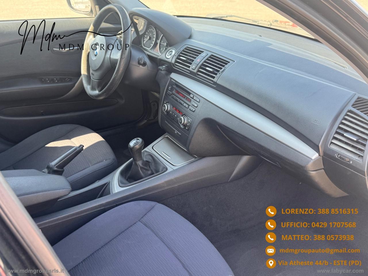 BMW 118d 5p. Attiva DPF