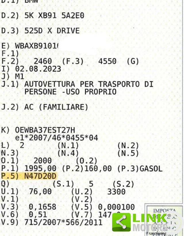 BMW 525 d xDrive Touring Msport