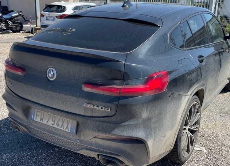 Bmw X4 M40 x drive TETTO INTERNI ROSSI