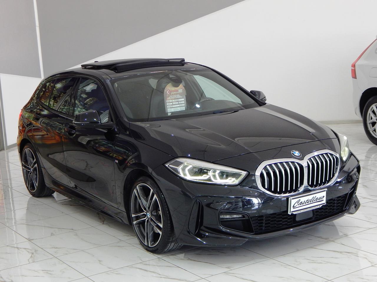 BMW 116 d Msport 5p Aut. TETTO-NAVI-PELLE-PARK-LED-CARPLAY