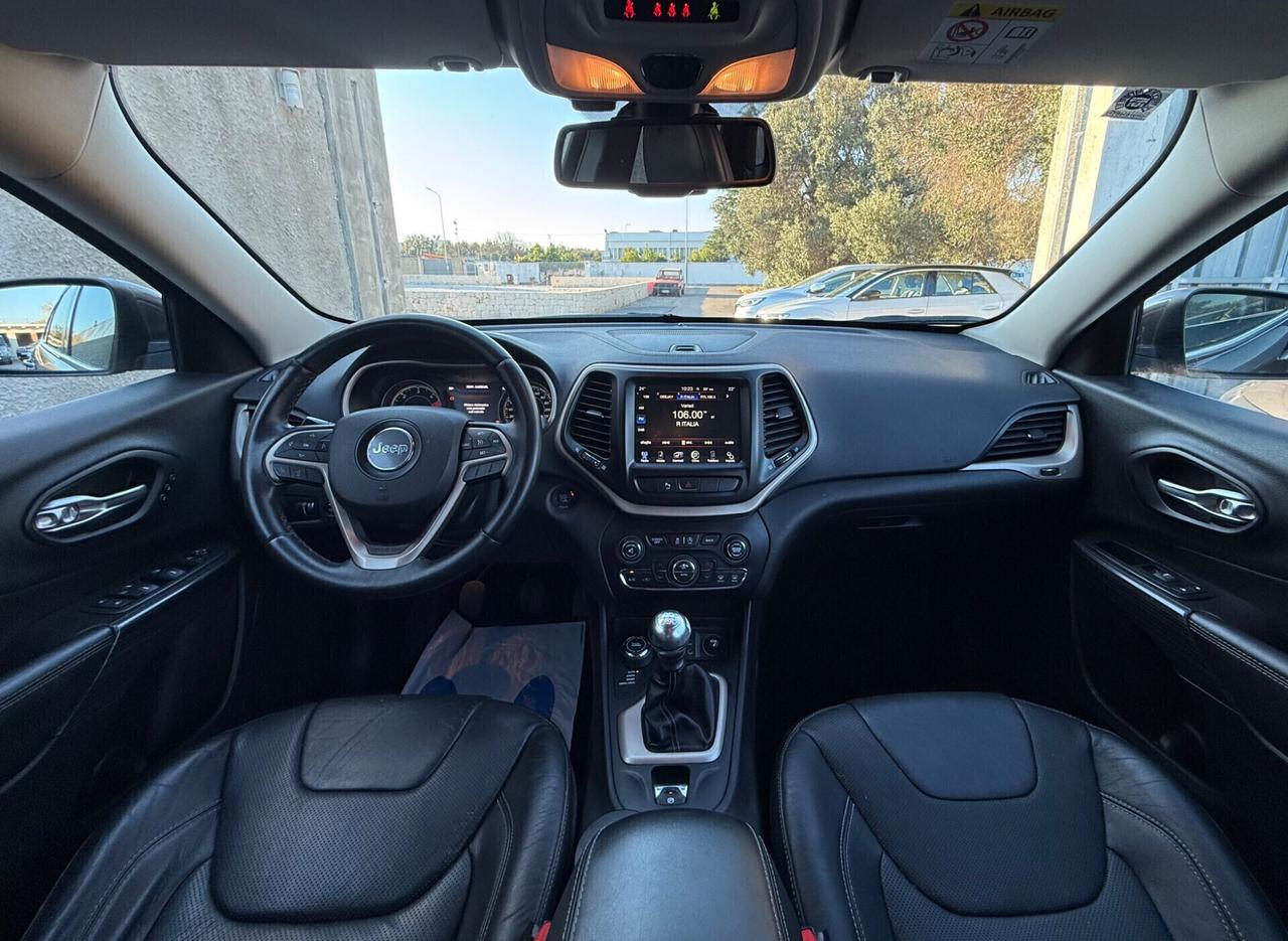 Jeep Cherokee 2.0 Mjt II 4WD Active Drive I Limited,Xeno+Led,sedili ventilati,retrocamera,ecc.