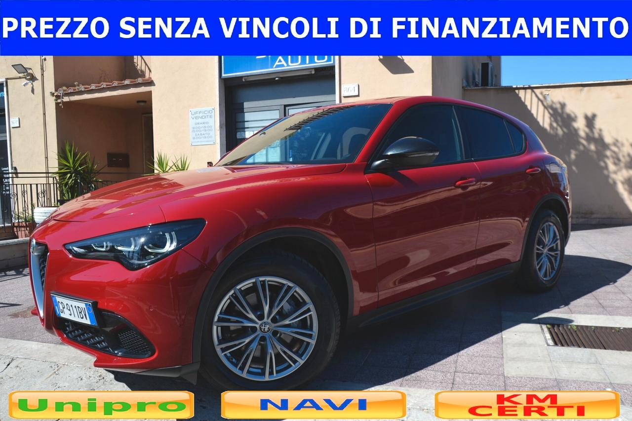 Alfa Romeo Stelvio 2.2 160CV SUPER MY23 SENZA VINCOLI FINANZIARI • UNIPRO' IVA ESPOSTA GARANZIA 12M