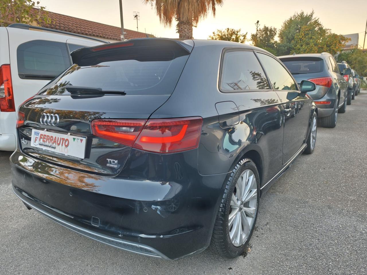 AUDI A3 2'0TDI 150CV QUATTRO SLINE COUPE'