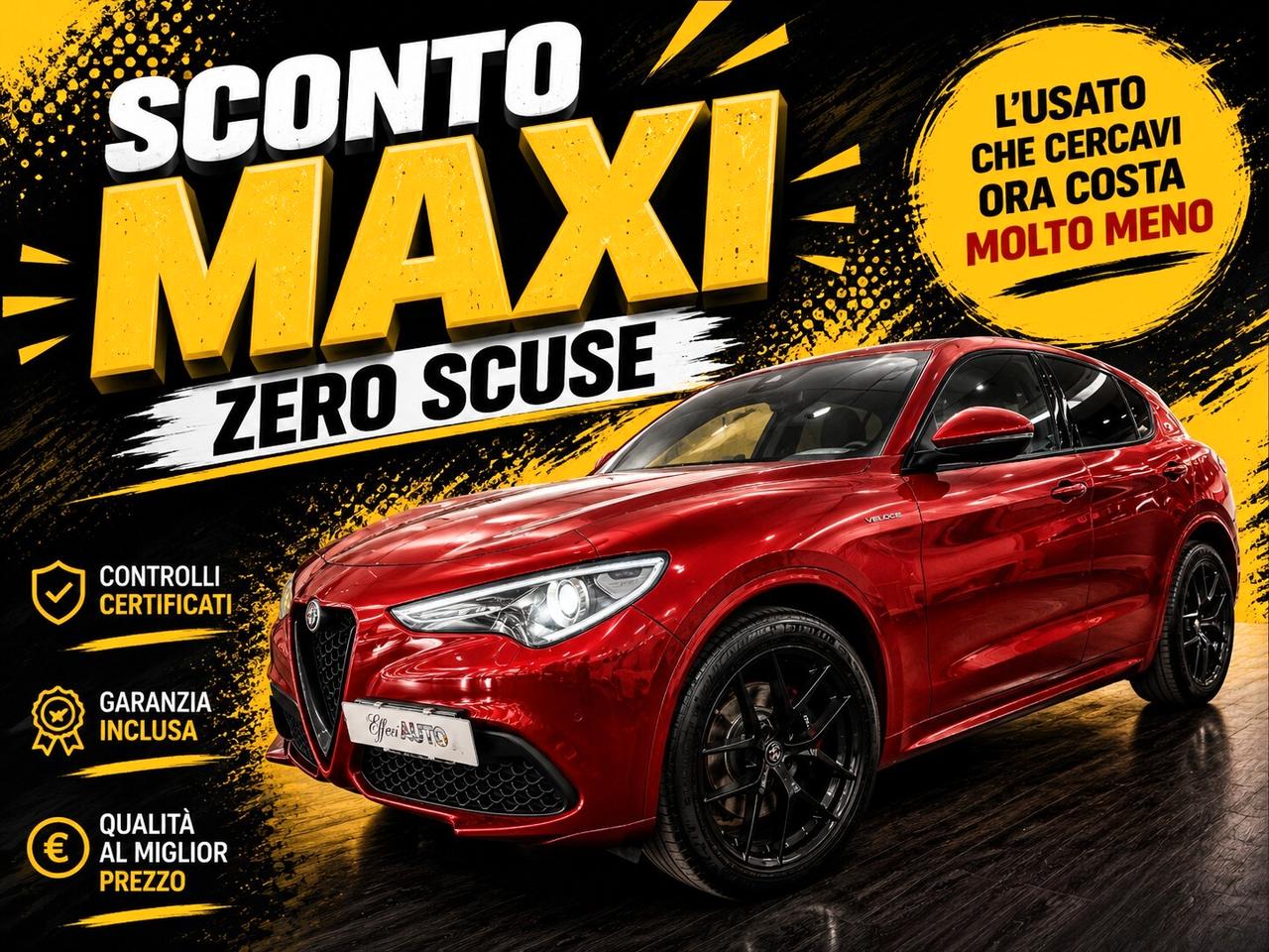 ALFA ROMEO STELVIO 2.2TD VELOCE Q4 - Settembre 2020