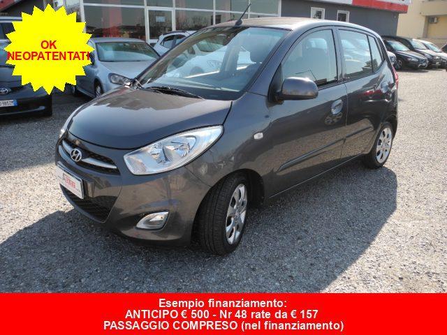 HYUNDAI i10 1.1 12v 68cv 5p. -OK NEOPATENTATI- Solo 77.000 Km