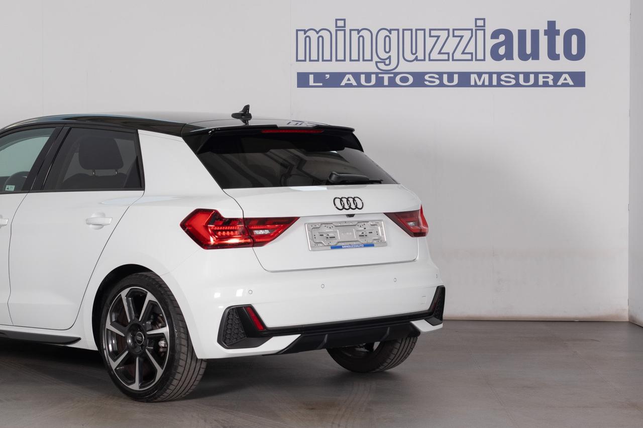 Audi A1 Sportback 30 Tfsi S-line S-tronic Identity Black