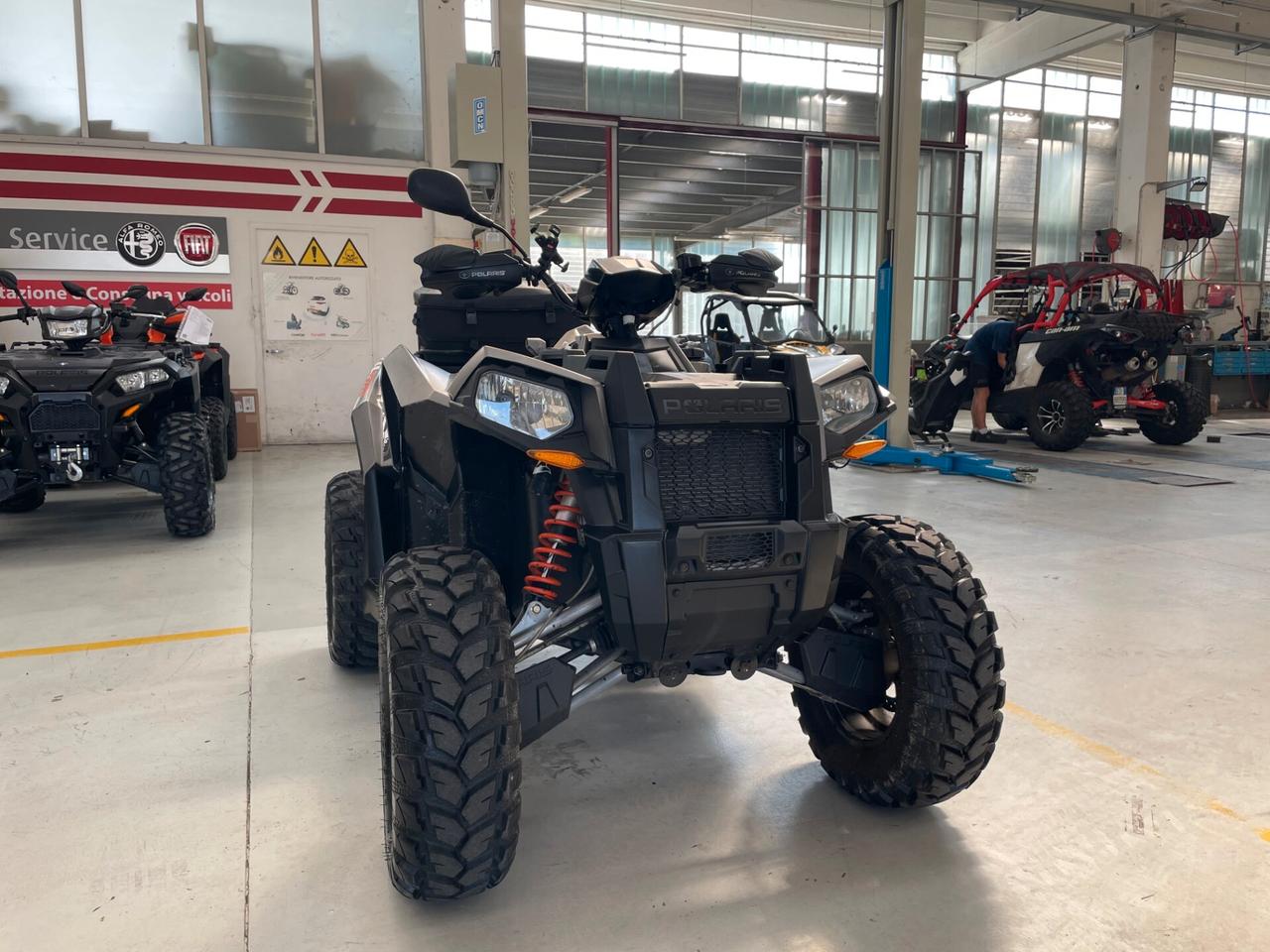 Polaris Scrambler 1000 E XP EPS Titanium Matte - EBS ADC