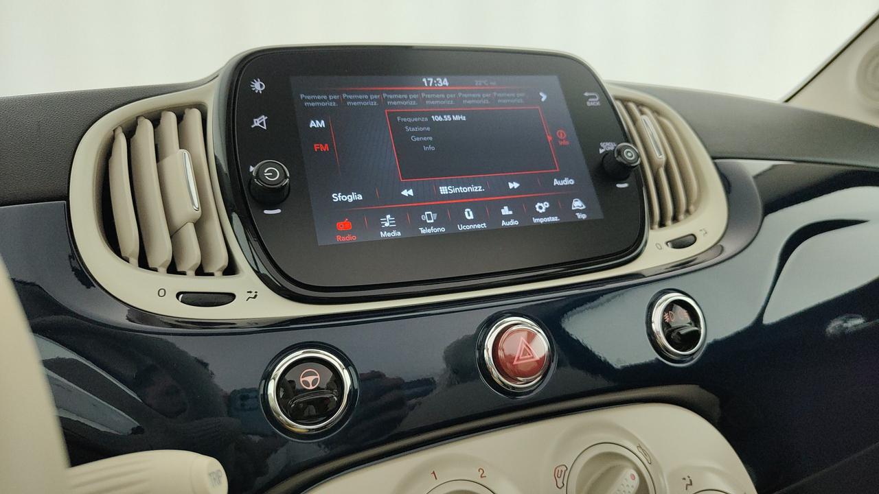 FIAT 500C III 2015 - 500C 1.2 Lounge 69cv my20