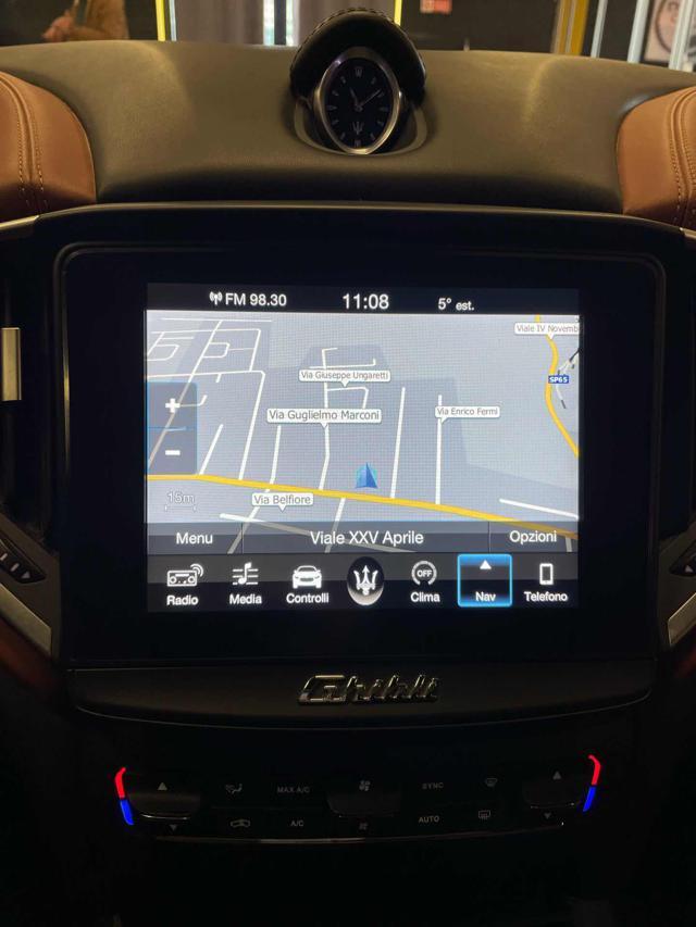 MASERATI Ghibli V6 Gransport*TETTO/CARBONIO/PELLE*