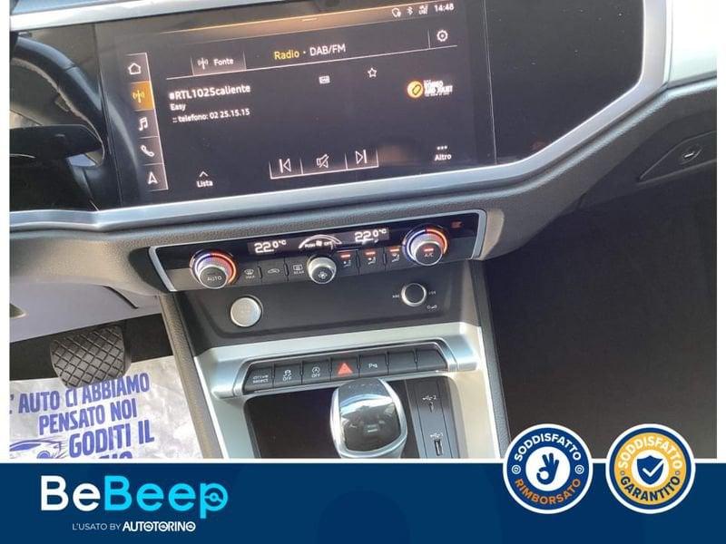 Audi Q3 SPORTBACK 35 1.5 TFSI MHEV S LINE EDITION 150CV