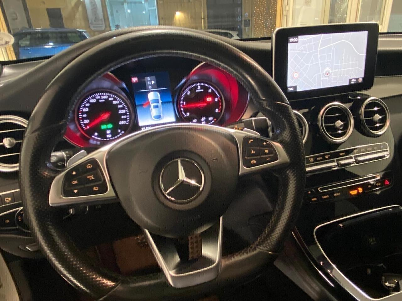 Mercedes-benz GLC 220d Coupé AMG km 208000 certificati