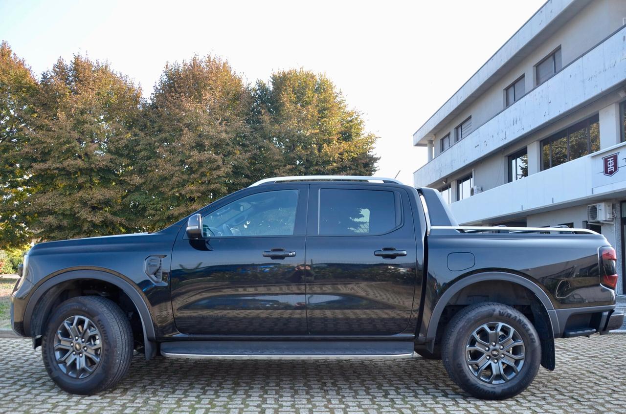FORD RANGER 2.0 ECOBLUE DOPPIA CABINA WILDTRAK AWD 205cv AUTO, PREZZO IVA ESCLUSA, UNICOPROPRIETARIO, GARANZIA FORD 1/27, PARI AL NUOVO, UFF ITALIANA, PERMUTE