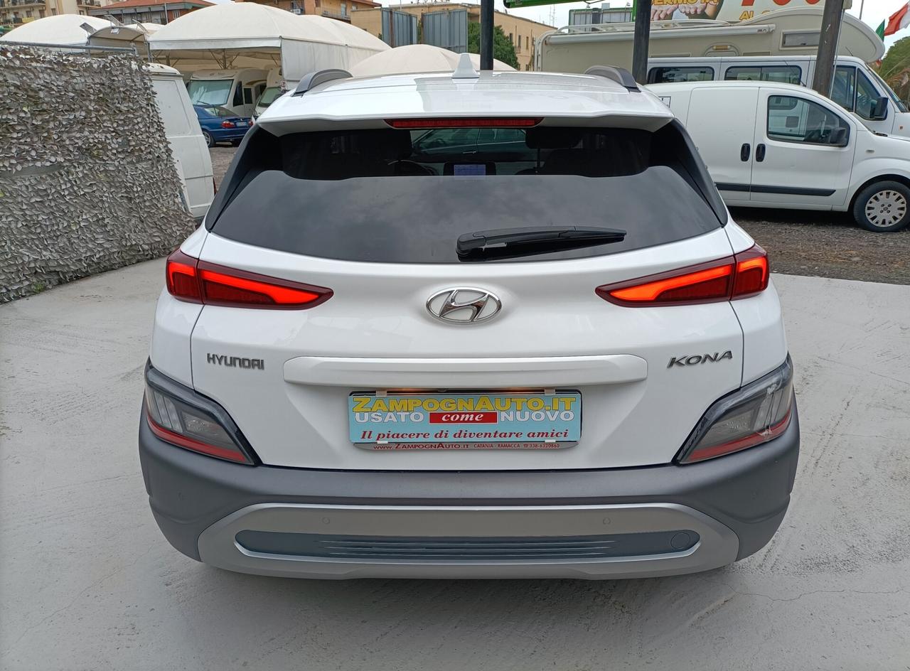 Hyundai Kona 1.6 CRDI Hybrid 48V GASOLIO Elettrica ZAMPOGNAUTO