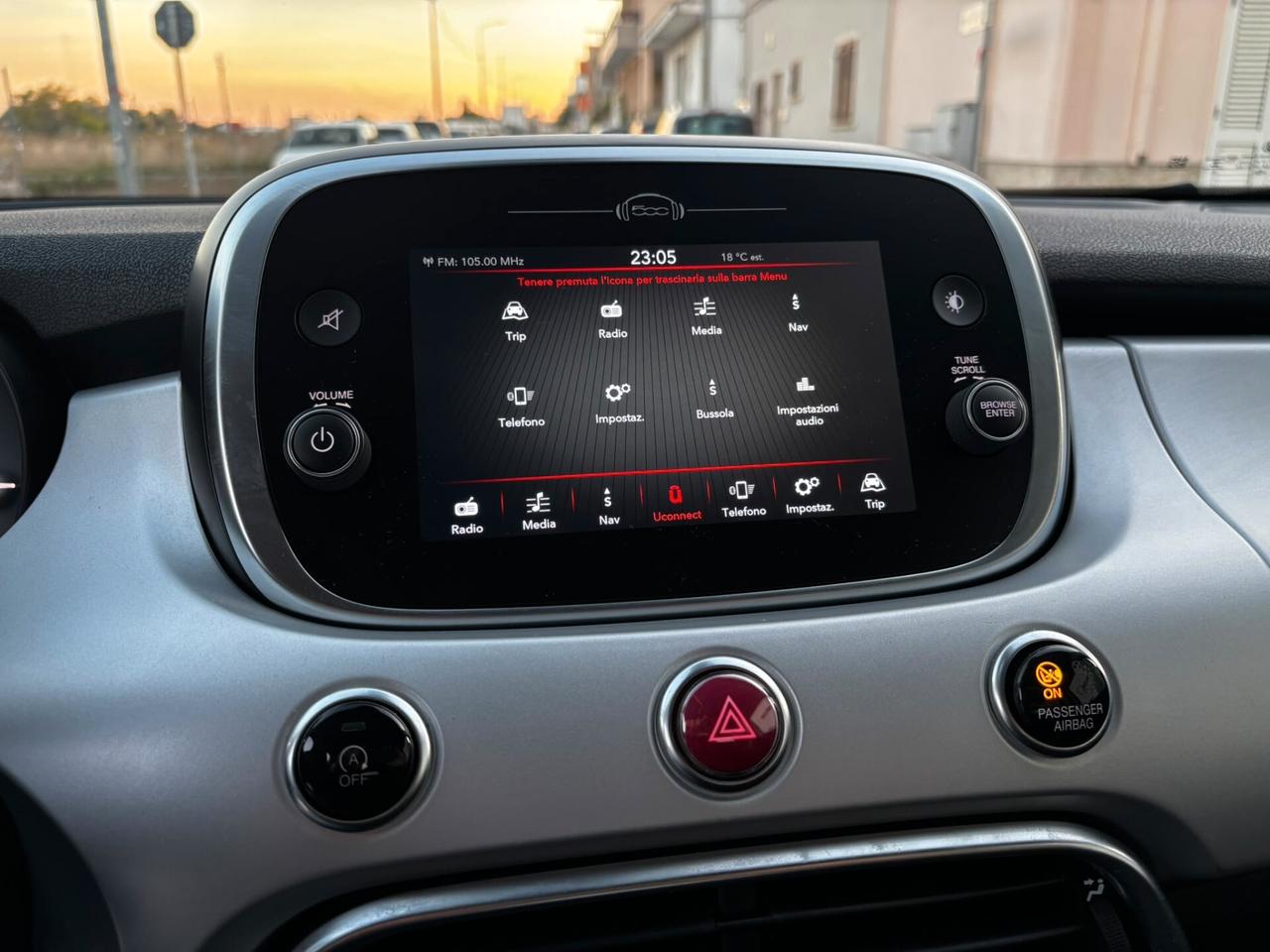 Fiat 500X 1.3 Mjt 95cv Connect NAVI/PELLE/LED - 2022