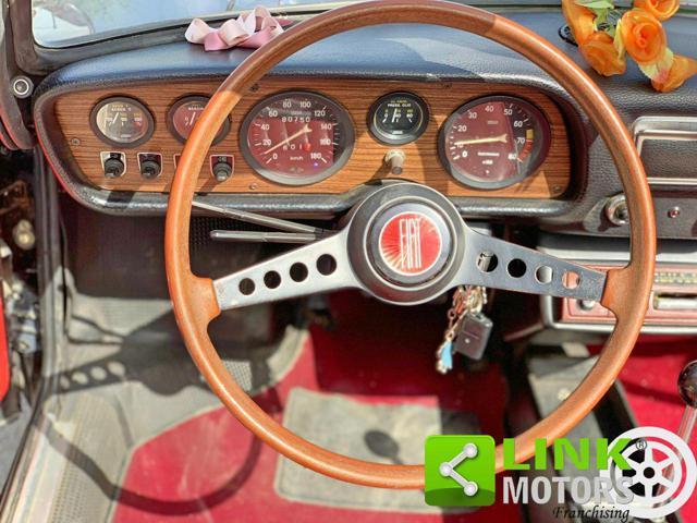 FIAT 850 SPIDER SPORT targa oro Asi