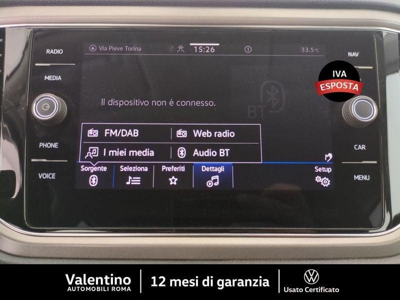 Volkswagen T-Roc 2.0 TDI DSG SCR Style BlueMotion Technology