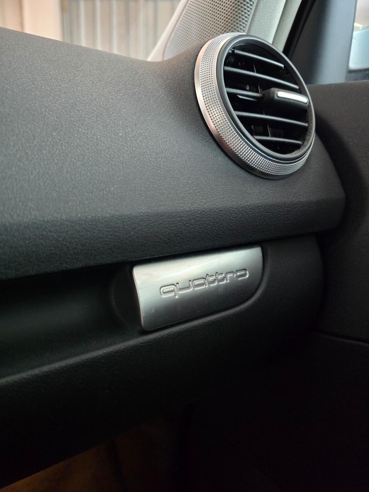 Audi A3 SPB 2.0 TFSI quattro S tronic Unica Proprietaria