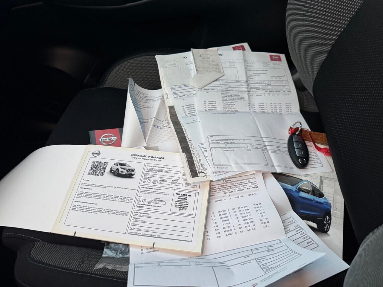 Nissan Qashqai 1.5 dCi N-Connecta tetto 360 metall