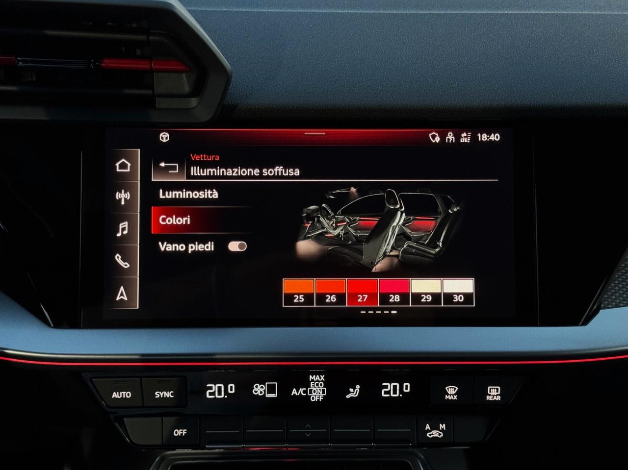 Audi RS3 SPB Sportback 2.5 TFSI 400CV TETTO