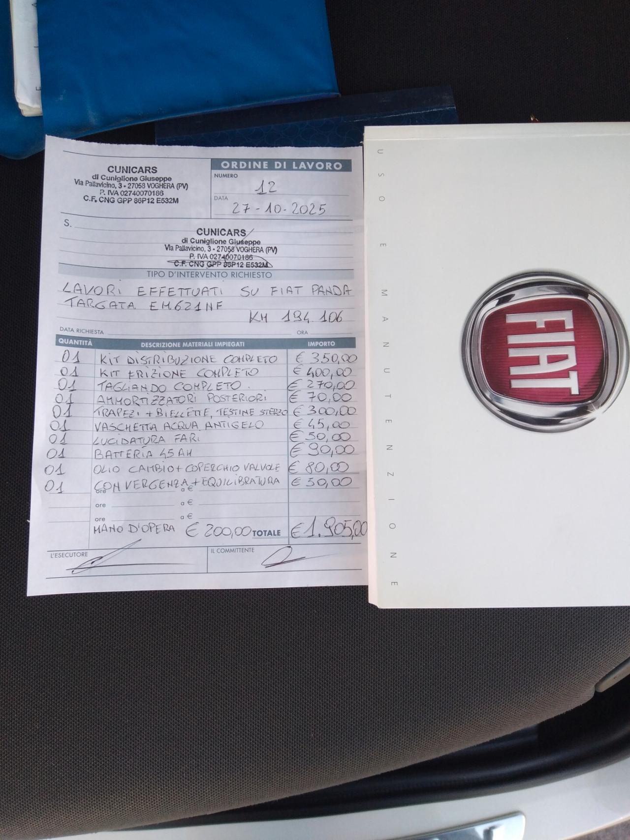 Fiat Panda 1.4 77cv Natural Power Classic x neopatentati