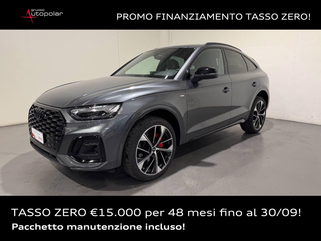 AUDI Q5 SPORTBACK 40 TDI MHEV QUATTRO S TRONIC IDENTITY BLACK