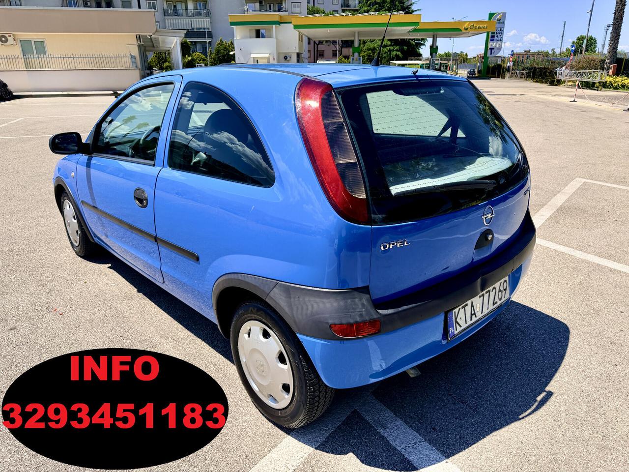 Opel Corsa 1.0 immatr polonia 1 anno di assicurazione compr