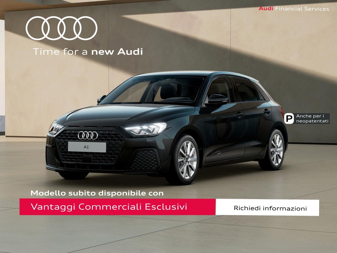 Audi A1 sportback 30 1.0 tfsi business 116cv s-tronic
