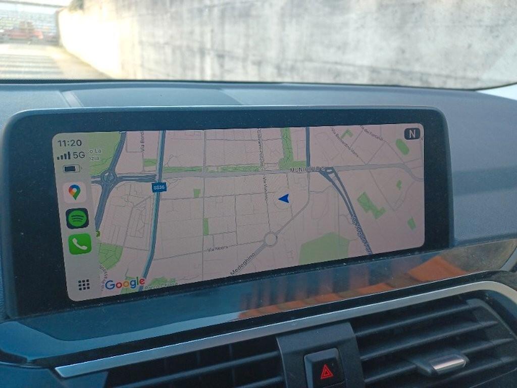 BMW X3 18D 150CV STEPTRONIC 48V S-DRIVE XLINE ( FARI LED - BMW DIGITAL COCKPIT - AMBIENT LIGHTS - PELLE - CLIMA TRIZONA - NAVI - CARPLAY - PARK ASSISTANT - TELECAMERA POST. - CERCHI 19 )