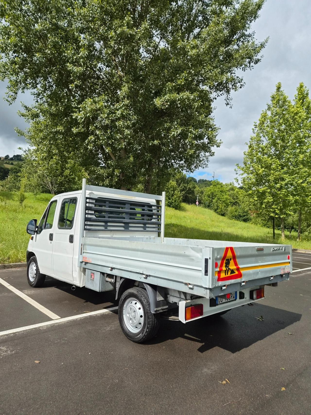 Fiat Ducato DOPIO GABINA CASSONE FISSO .