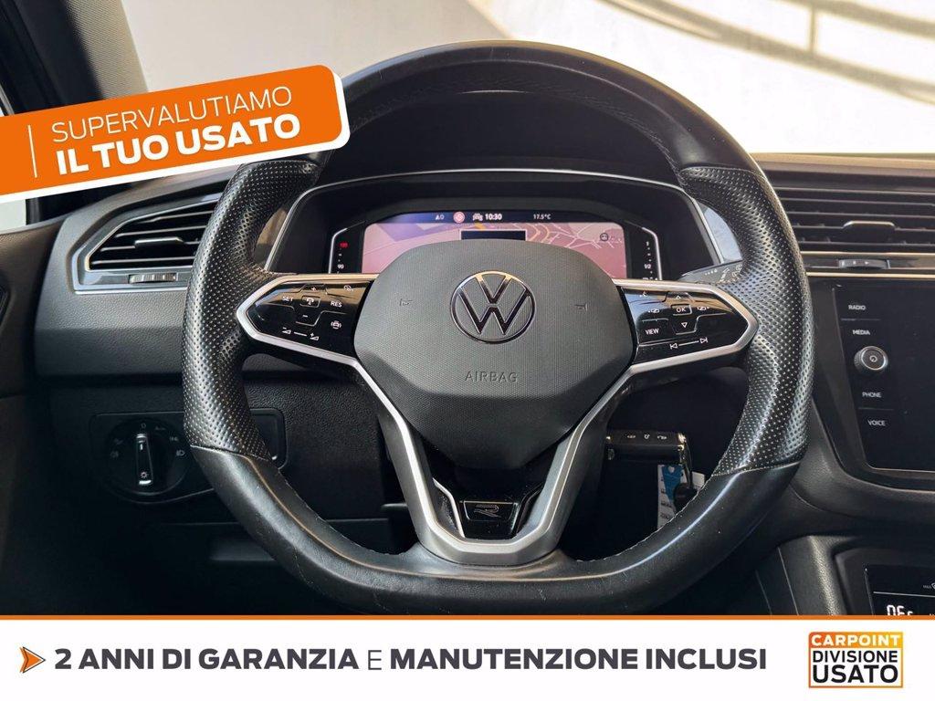 VOLKSWAGEN Tiguan 1.5 tsi r-line 150cv dsg del 2021