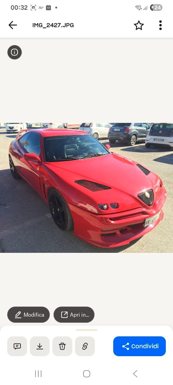 Alfa Romeo GTV 2.0i V6 turbo cat