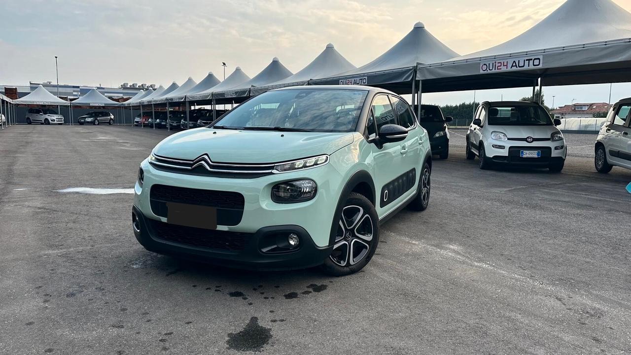 Citroen C3 PureTech 82 GPL Shine BOMBOLA VALIDA FINO A FINE 2028-UNICO PROPRIETARIO