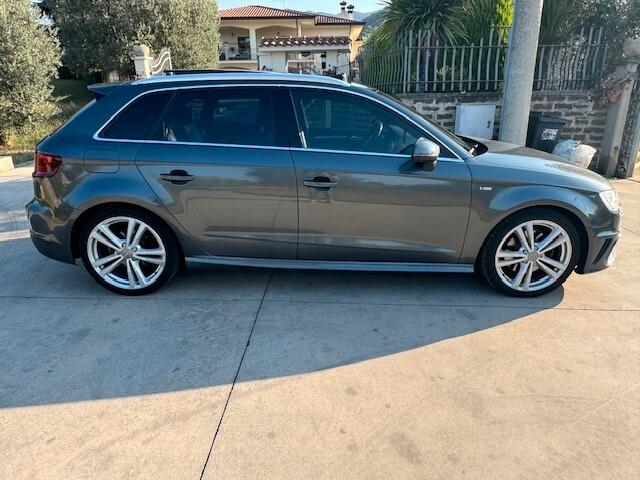 Audi A3 2.0 TDI 184 CV quattro S tronic S line tetto apribile