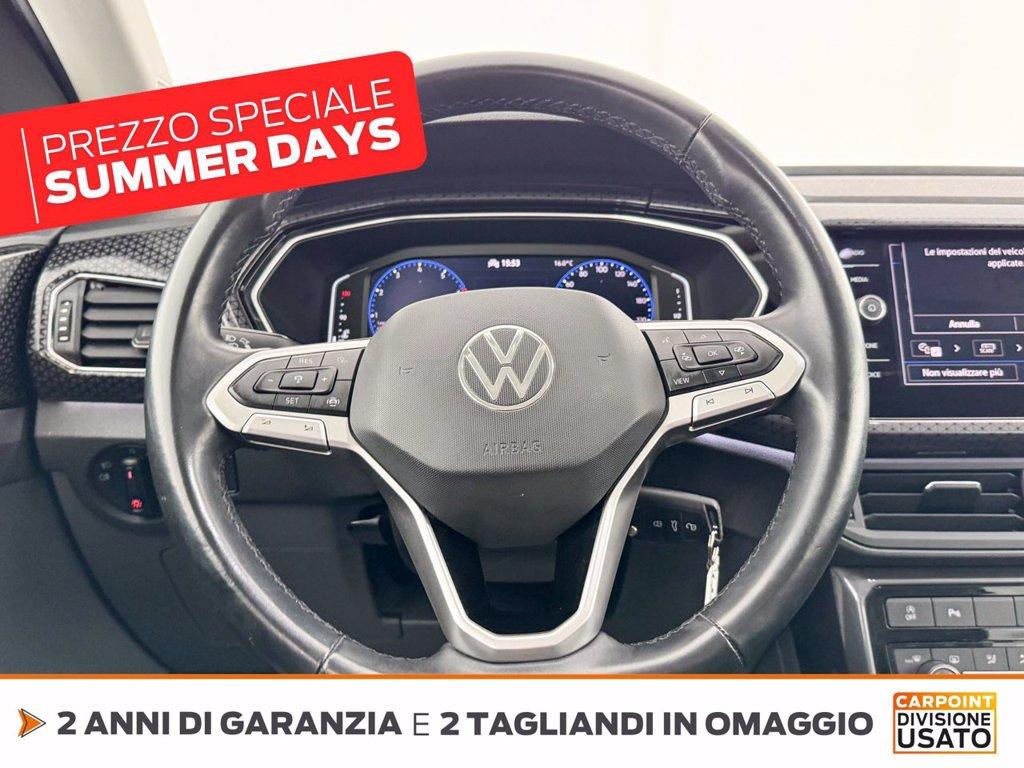 VOLKSWAGEN T-cross 1.0 tsi advanced 110cv del 2021