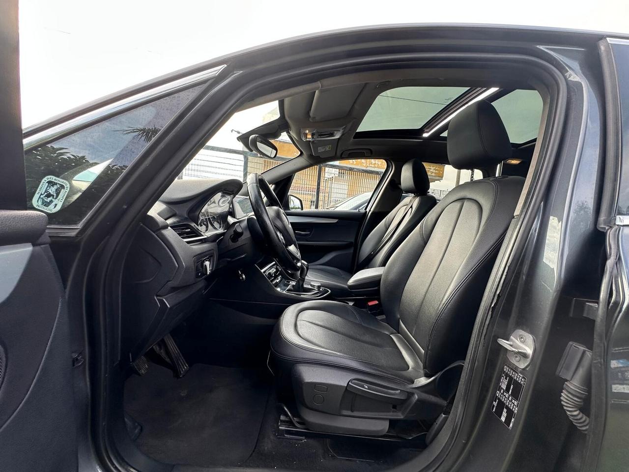 Bmw 216 216d Active Tourer Luxury 1.5 116CV 2017 INT PELLE-TETTO APRIB -PORTEL ELETTRICO -FARI FULL LED