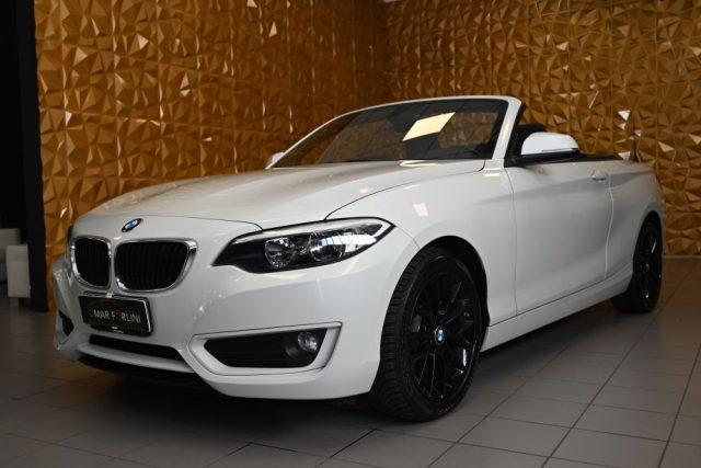 BMW 218 d CABRIO LUXURY 6M NAVI XENO 17"PDCTEL CRUISE FULL