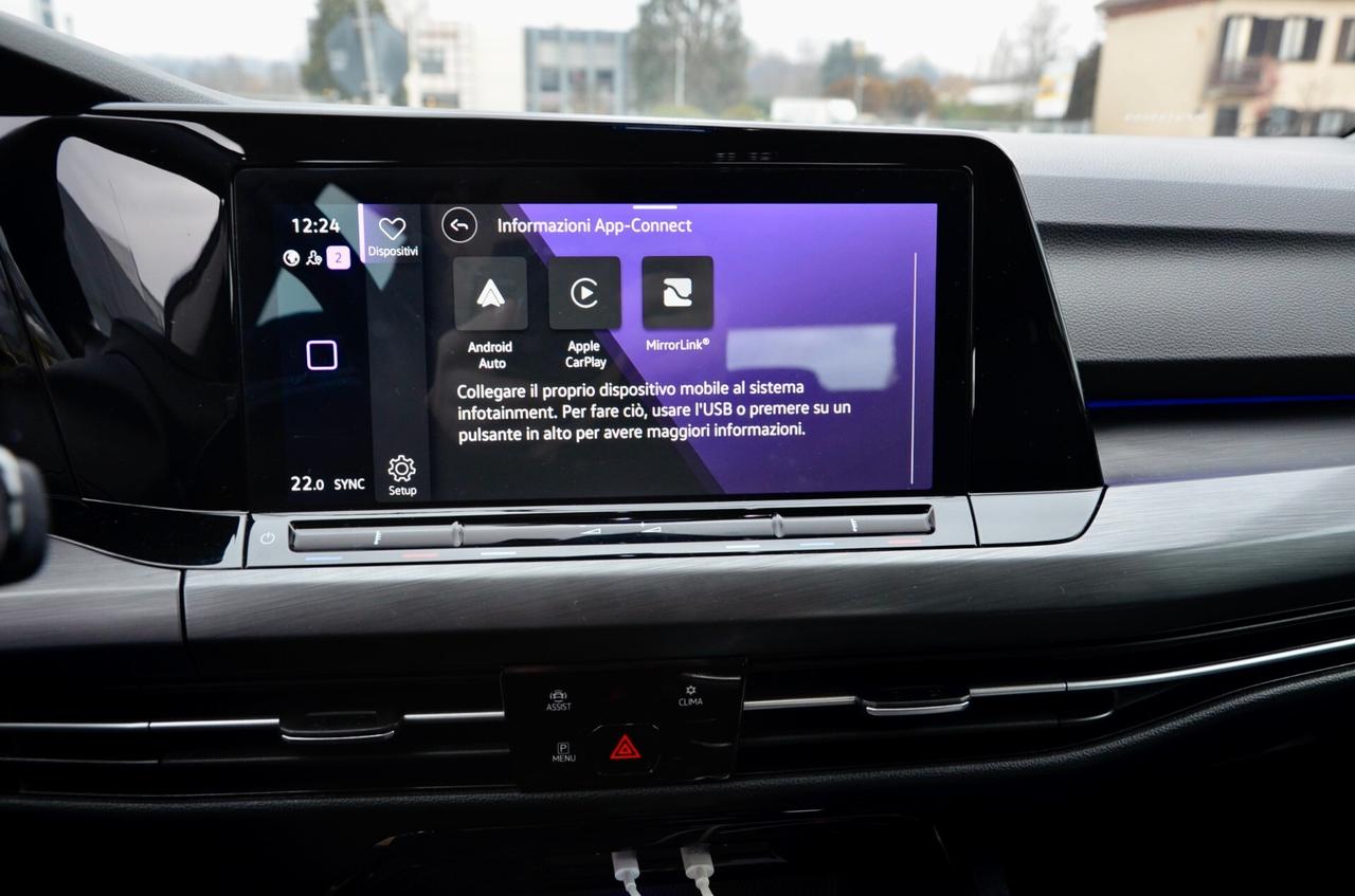 VOLKSWAGEN GOLF 1.5 TSI EVO STYLE 130cv 5p, UNICOPROPRIETARIO, UFF ITALIANA, SERVICE VW, BOLLO 1/27, IQ LED, RETROCAMERA, PERMUTE