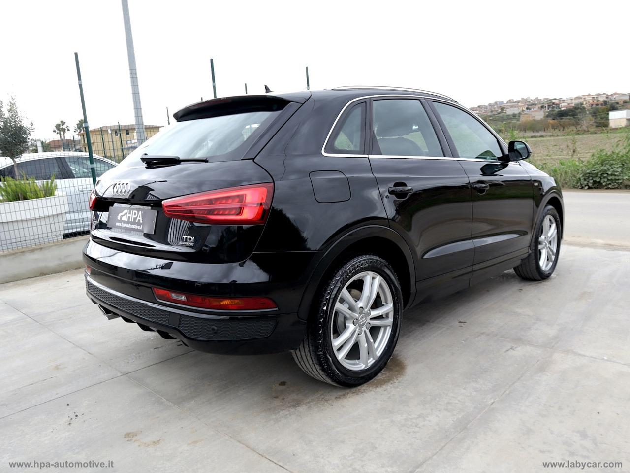 AUDI Q3 2.0 TDI 150CV QUATTRO S-LINE NAVI FULL LED PELLE