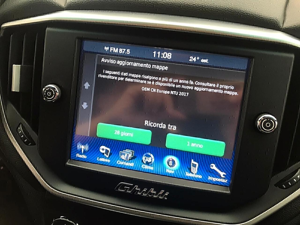 Maserati Ghibli V6 Diesel 12/2016 Full Optional