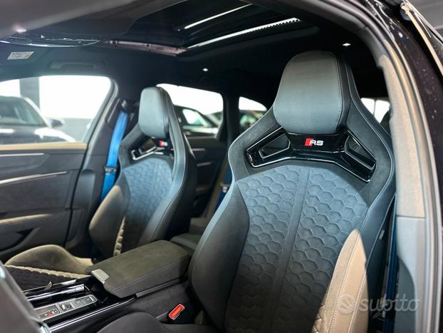 Audi RS6 630CV performance Sedili Racing-Nero Sebr