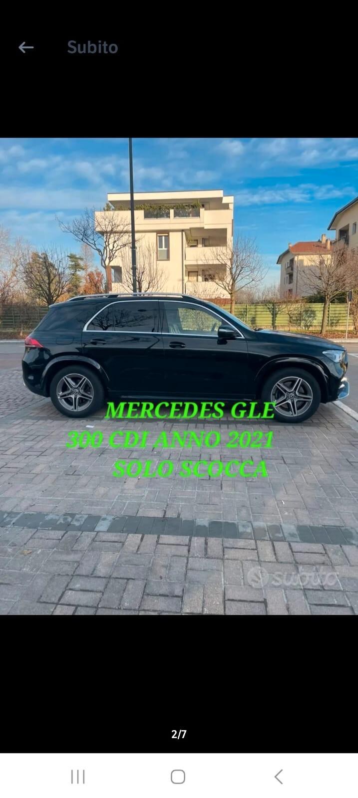 MERCEDES GLE INCIDENTATA SINISTRATA MONDIALCARS 021