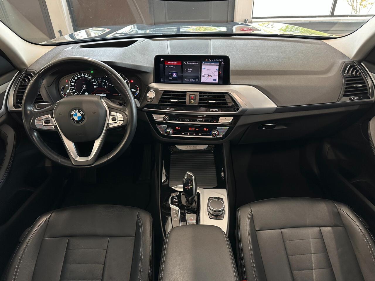BMW X3 XDRIVE 30D AUTO ADVANTAGE *TETTO*360*CARPLAY*