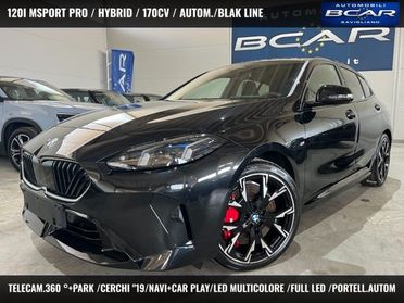 BMW 120 48V MSport Pro "19 M Sport TELECAM 360/PACK BLACK
