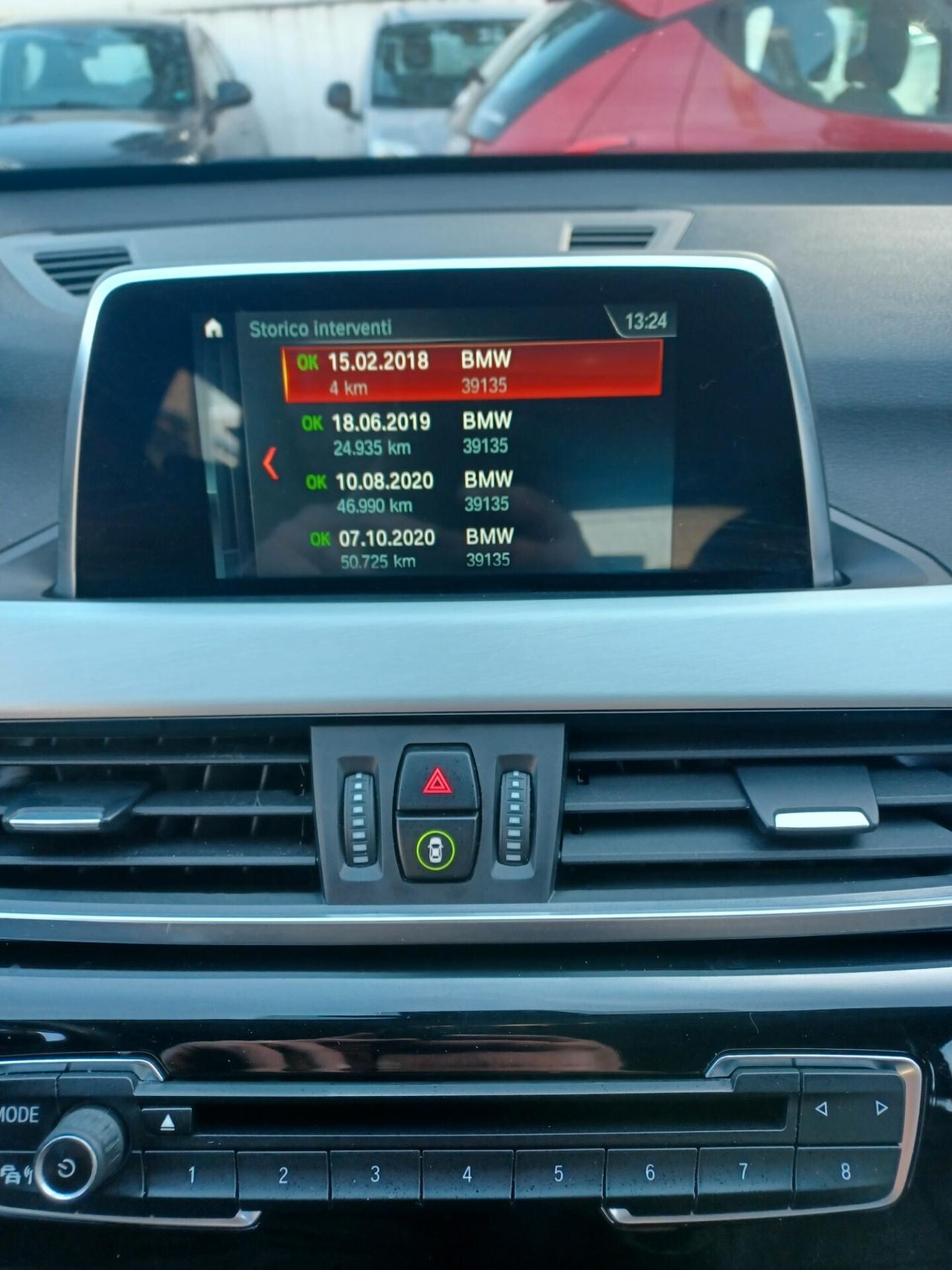 Bmw X1 sDrive18d Sport ANNO 2018 UNICO PROPRIETARIO