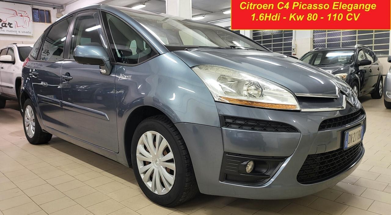 Citroen C4 Picasso 1.6 HDi 110 FAP Elegance