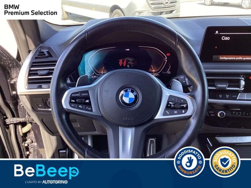 BMW X3 XDRIVE20D MHEV 48V MSPORT AUTO