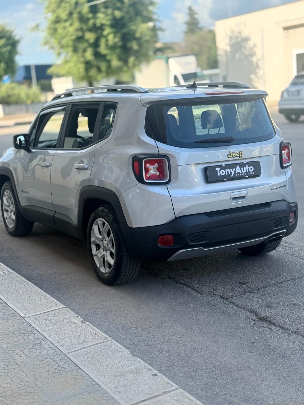 Jeep Renegade 1.4 GPL Limited 140cv NAVI,BLOCK SHAFT ,ANDROID AUTO,SENS.PARK.KM CERTIFICATI,UNI PROP.