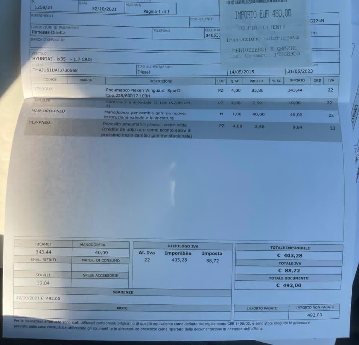 Hyundai iX35 1.7 CRDi 2WD Xpossible