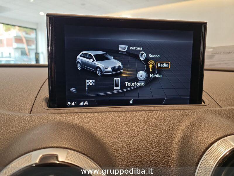 Audi A3 III 2016 Sportback Diesel Sportback 1.6 tdi Sport 110cv