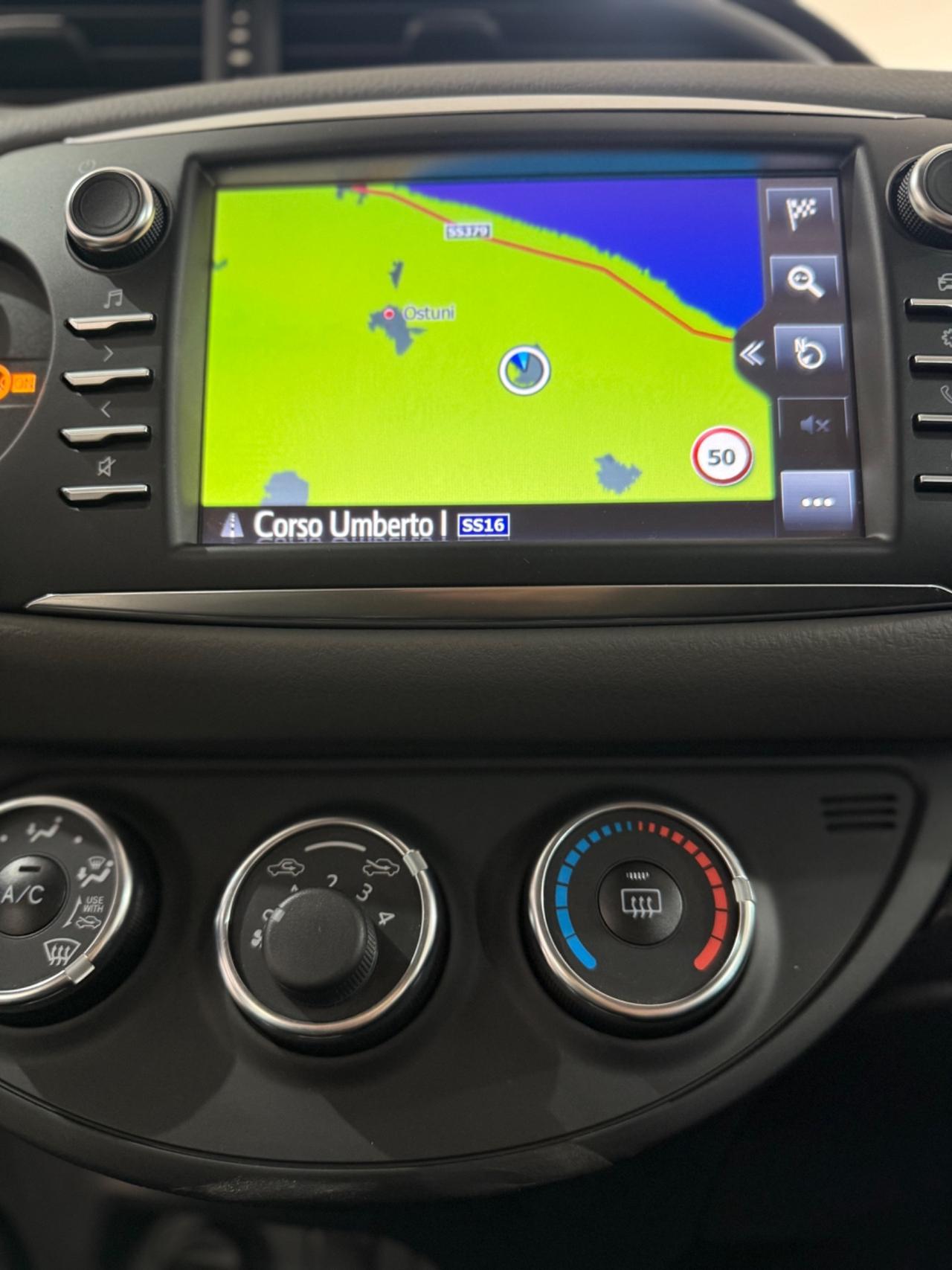 Toyota Yaris 5p 1.0 Lounge CON 17000 KM, NAVI,TELECAMERA,BLUETOOTH ,SCHERMO TOUCH